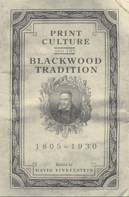 David Finkelstein - Print Culture and the Blackwood Tradition, E-bok