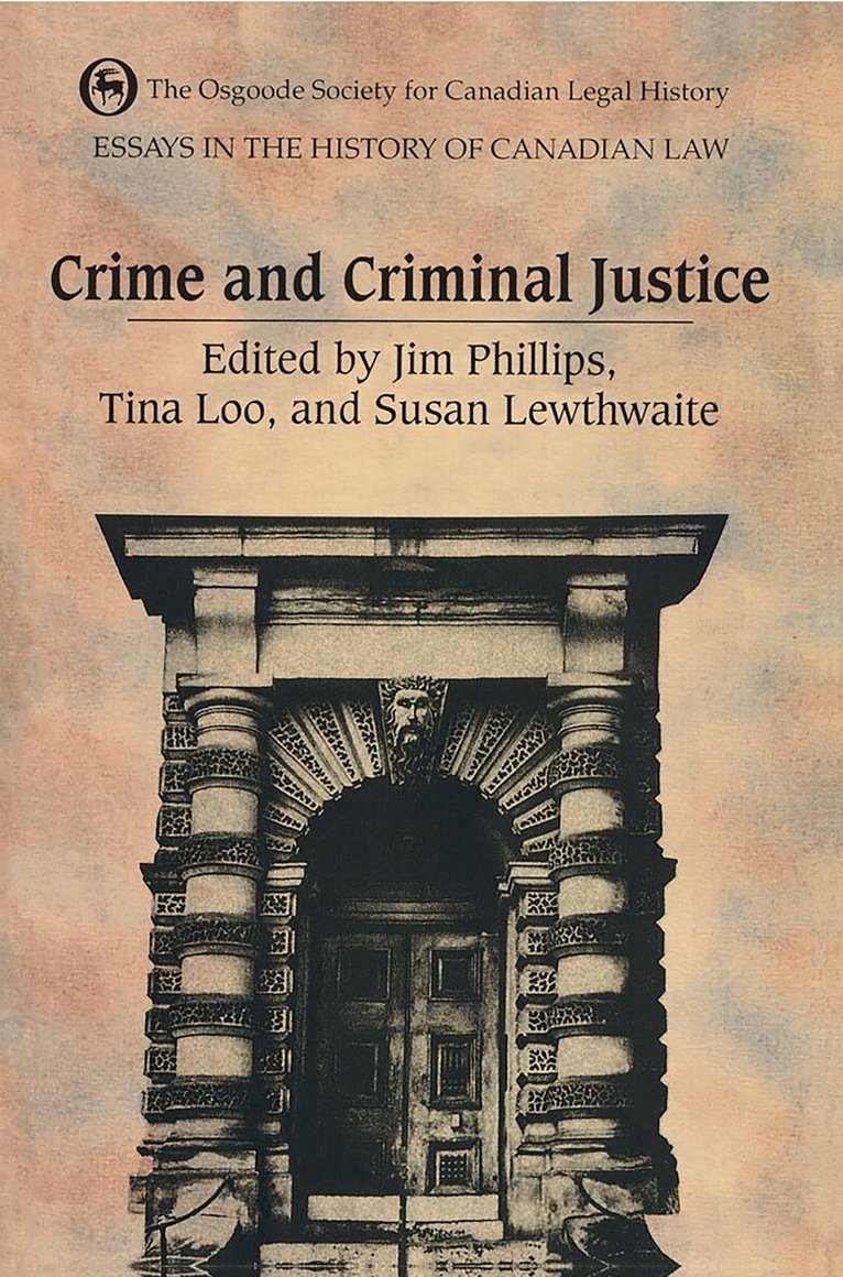 Susan Lewthwaite, Tina Loo, Jim Phillips - Essays in the History of Canadian Law, Volume V, E-bok