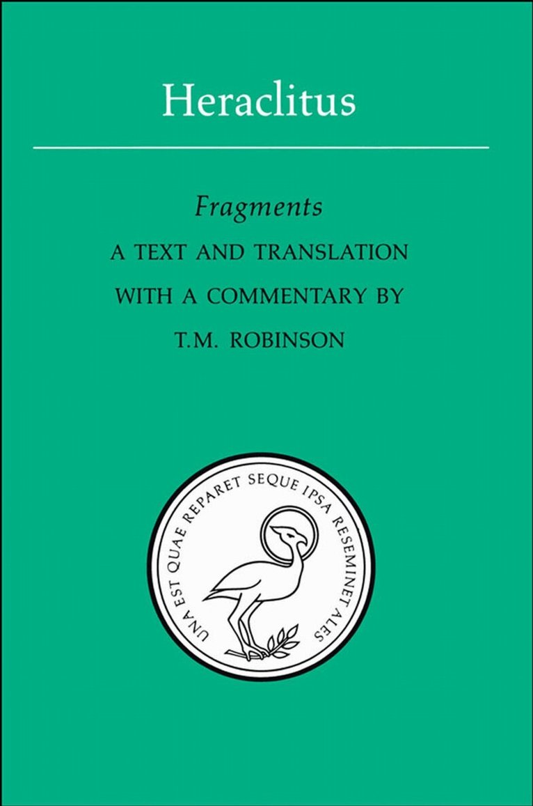 T.M. Robinson - Heraclitus, E-bok