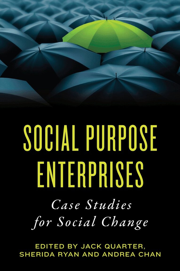 Jack Quarter, Sherida Ryan, Andrea Chan - Social Purpose Enterprises, E-bok