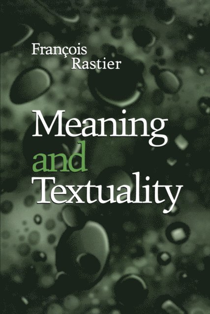 François Rastier - Meaning and Textuality, E-bok