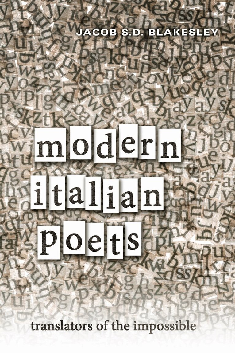 Jacob Blakesley - Modern Italian Poets, E-bok