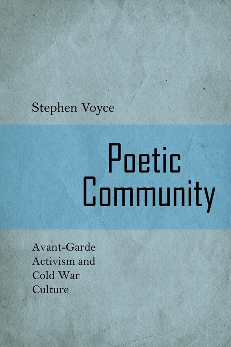 Stephen Voyce - Poetic Community, E-bok