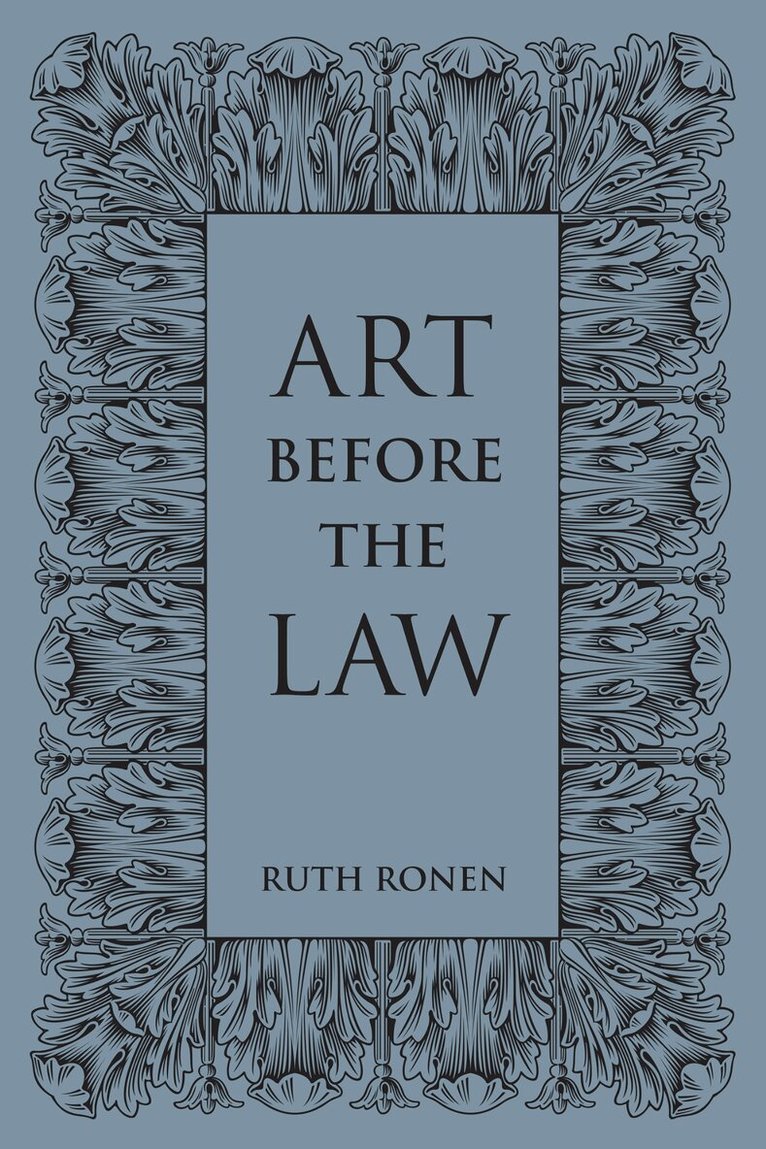 Ruth Ronen - Art Before the Law, E-bok