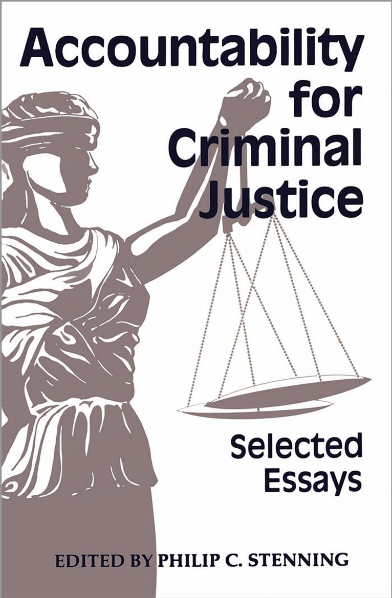 Philip Stenning - Accountability for Criminal Justice, E-bok