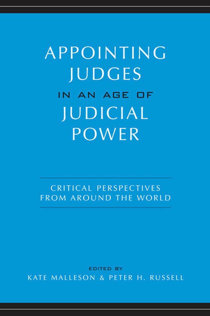 Kate Malleson, Peter H. Russell - Appointing Judges in an Age of Judicial Power, E-bok