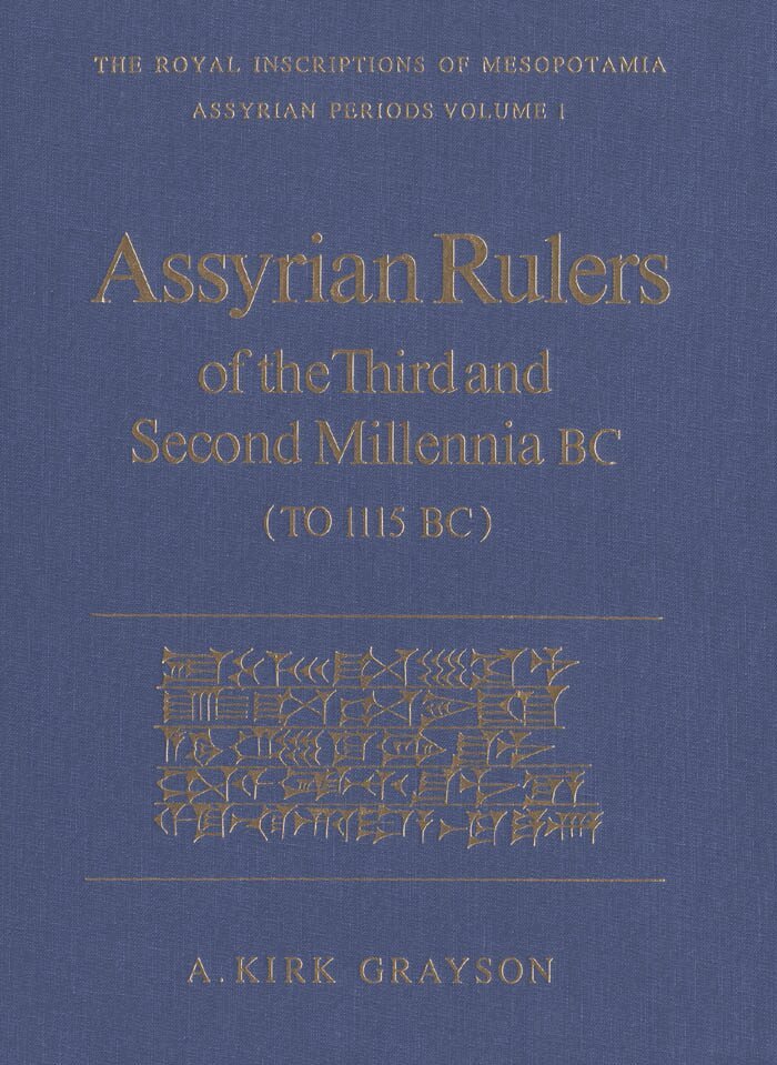 Albert Kirk Grayson - Assyrian Rulers of the Third and Second Millenia BC (to 1115 BC), E-bok