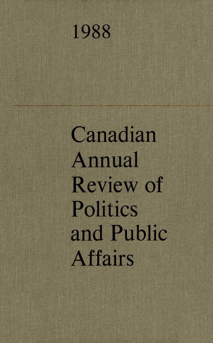 Leyton-Brown David - Canadian Annual Review of Politics and Public Affairs, E-bok