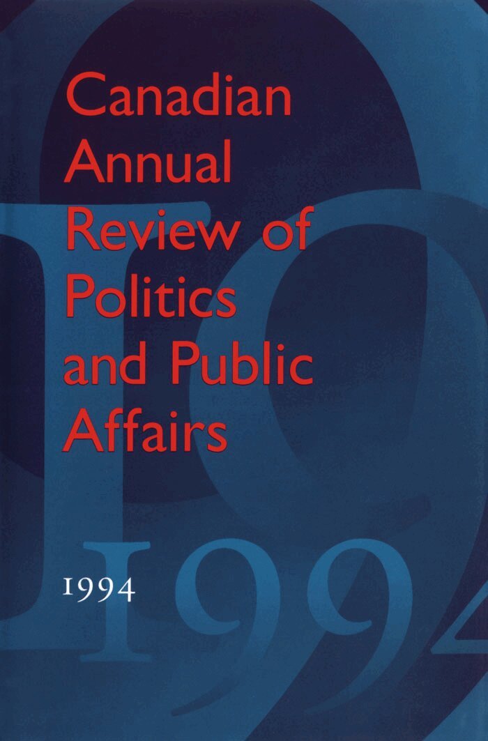 Leyton-Brown David - Canadian Annual Review of Politics and Public Affairs, E-bok
