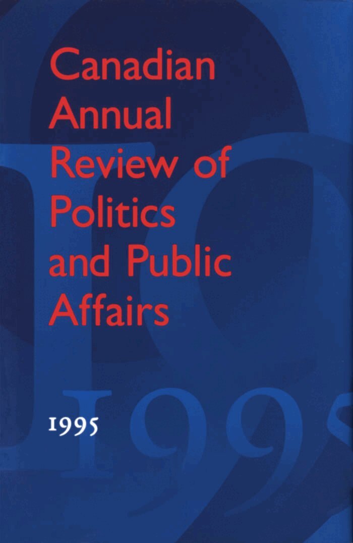 Leyton-Brown David - Canadian Annual Review of Politics and Public Affairs, E-bok