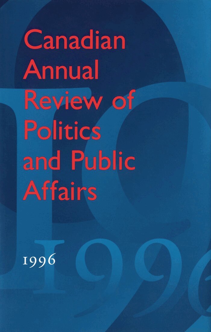 David Mutimer - Canadian Annual Review of Politics and Public Affairs, E-bok