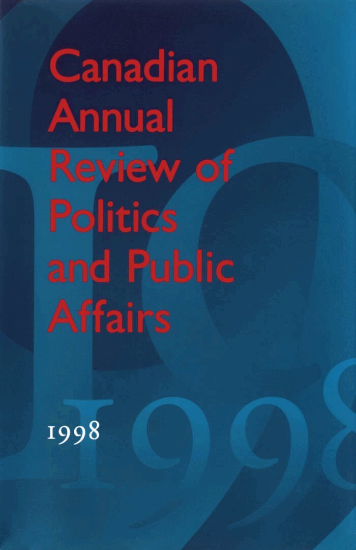 David Mutimer - Canadian Annual Review of Politics and Public Affairs, E-bok
