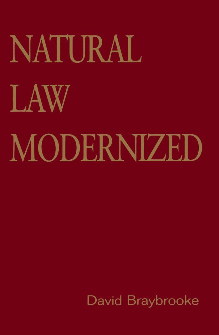 David Braybrooke - Natural Law Modernized, E-bok