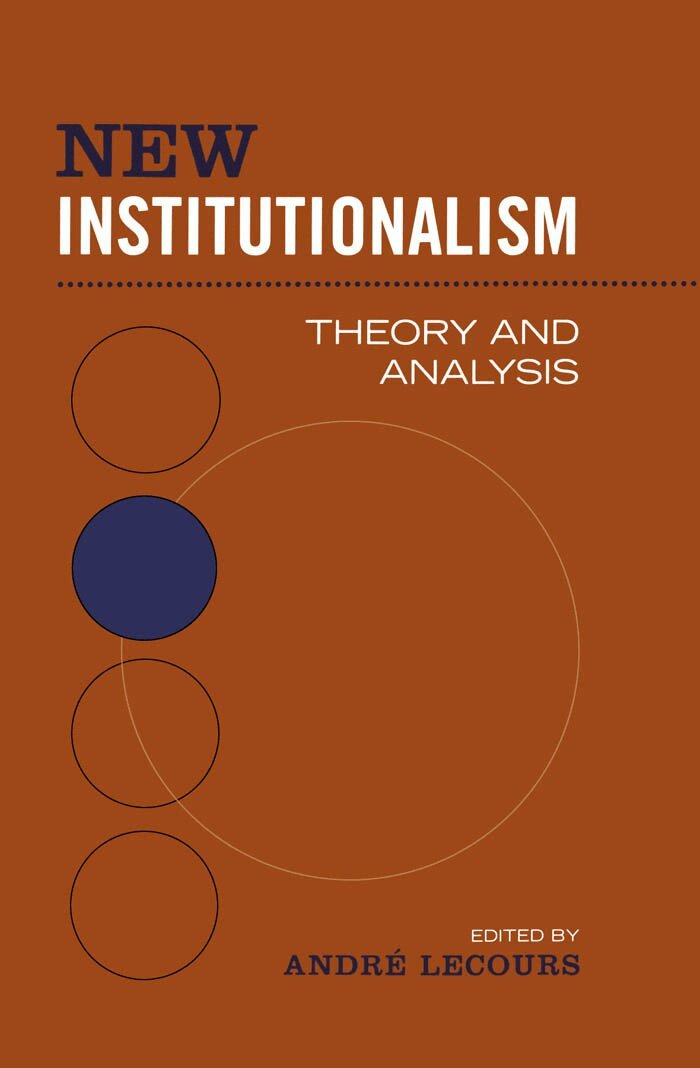 André Lecours - New Institutionalism, E-bok
