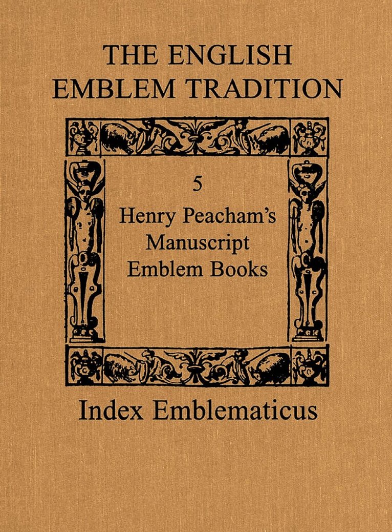 Alan R. Young - English Emblem Tradition, E-bok