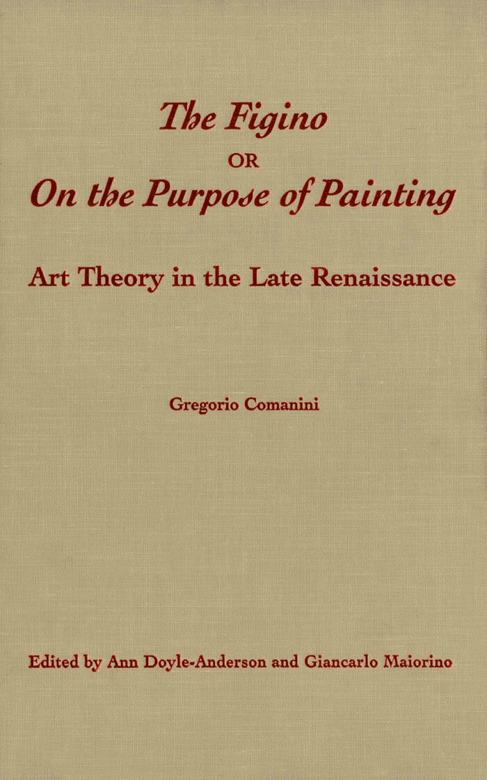 Ann Doyle-Anderson, Giancarlo Maiorino - Figino, or on the Purpose of Painting, E-bok