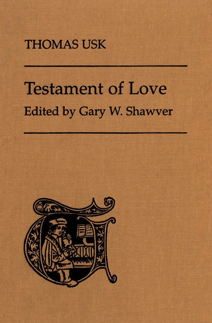 Gary Shawver - Thomas Usk's Testament of Love, E-bok