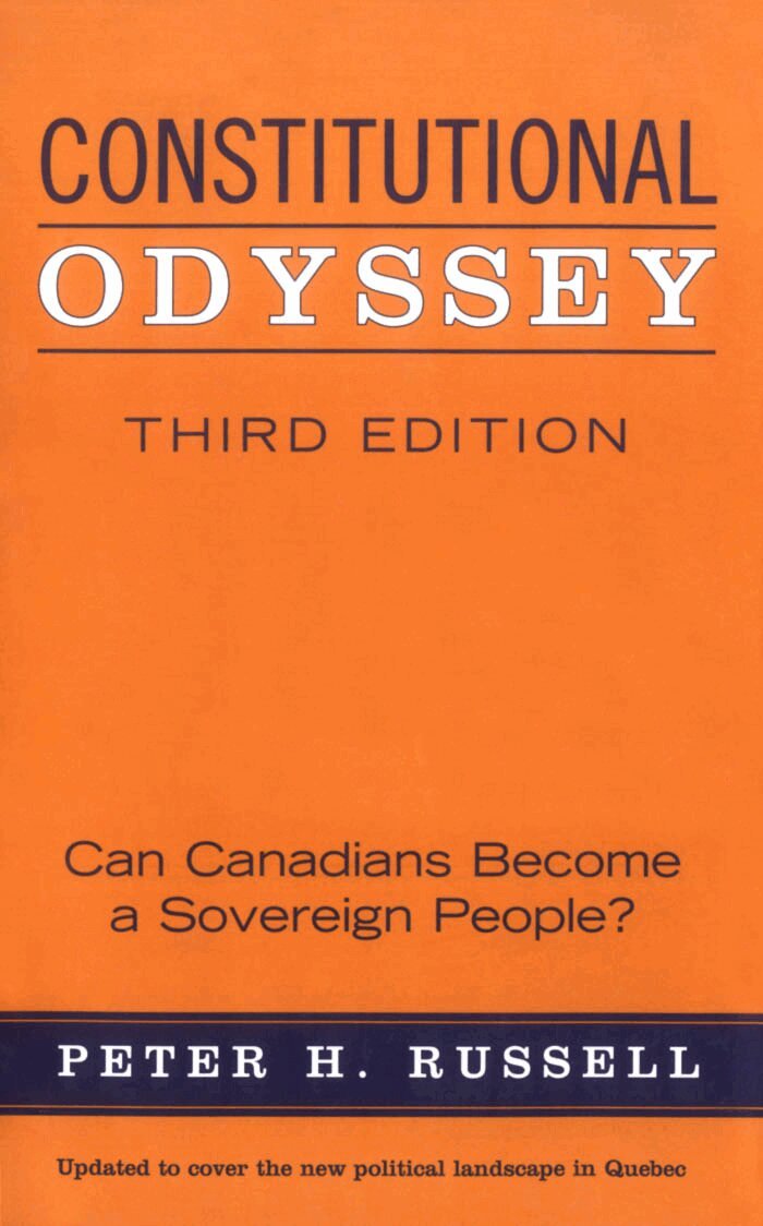 Peter H. Russell - Constitutional Odyssey, E-bok