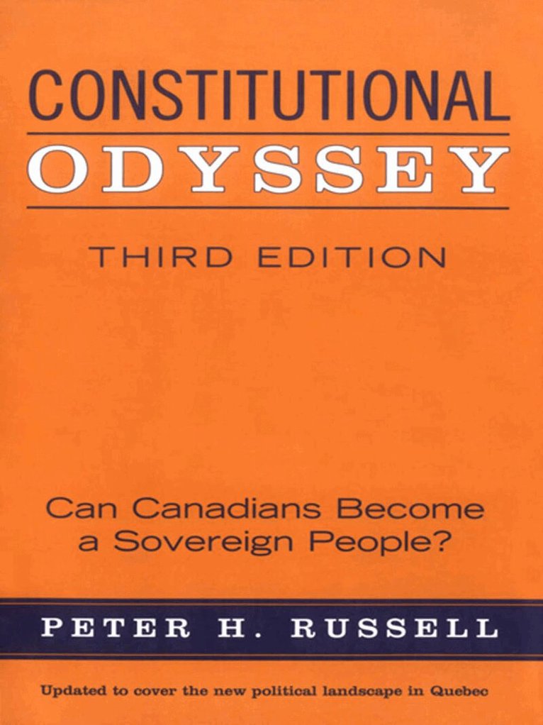 Peter H. Russell - Constitutional Odyssey, E-bok