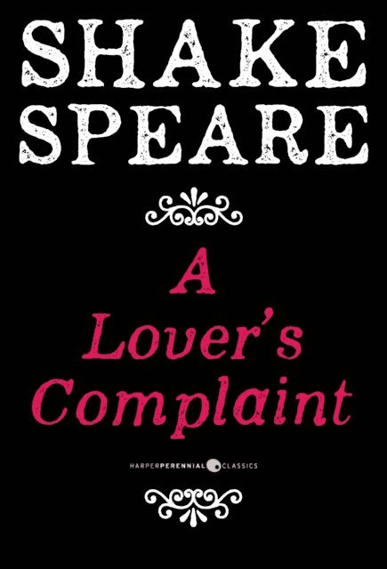 William Shakespeare - Lover's Complaint, E-bok