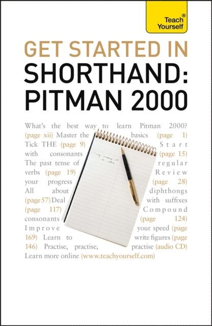 Pitman Publishing - Get Started In Shorthand: Pitman 2000, E-bok