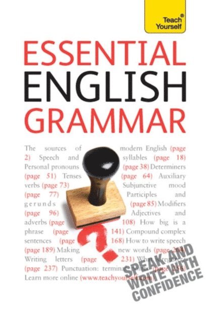Ron Simpson, Brigitte Edelston - Essential English Grammar: Teach Yourself, E-bok