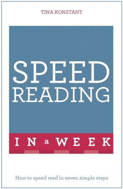 Tina Konstant - Speed Reading In A Week, E-bok