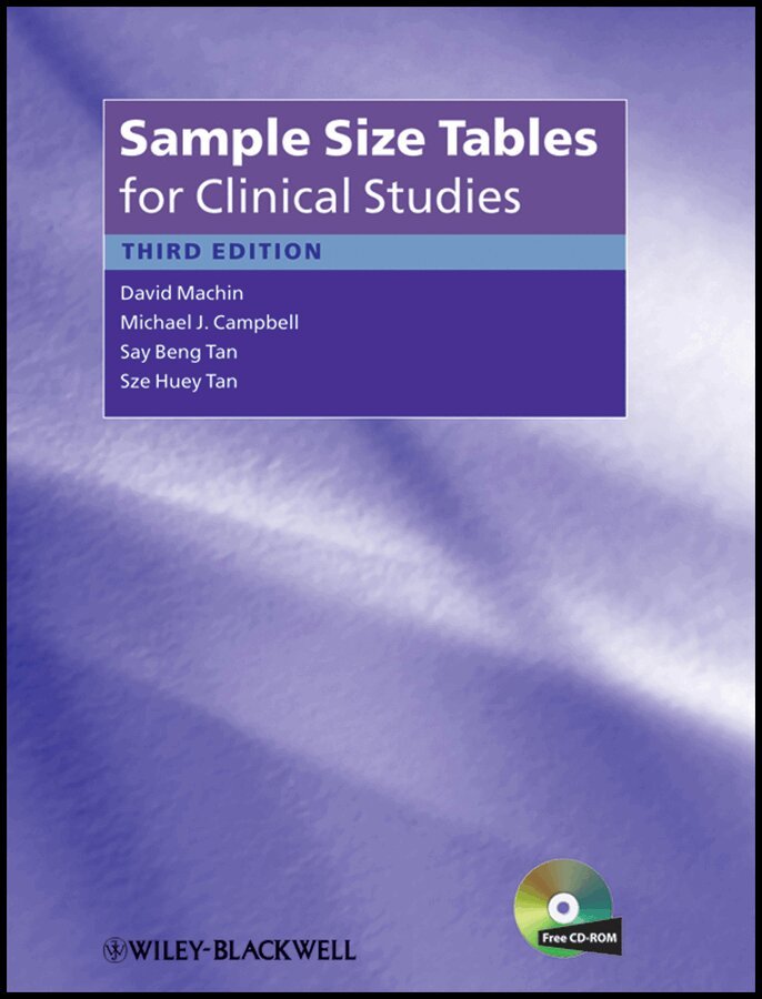 David Machin, Michael J. Campbell, Say Beng Tan, Sze Huey Tan - Sample Size Tables for Clinical Studies 3e. Tillgänglighet: Tillfälligt slut