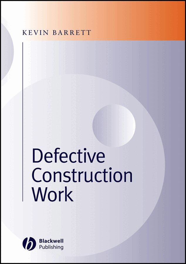 Kevin Barrett - Defective Construction Work. Tillgänglighet: Tillfälligt slut