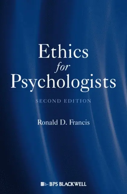 Ronald D. Francis - Ethics for Psychologists, E-bok. Tillgänglighet: Lägg i varukorg