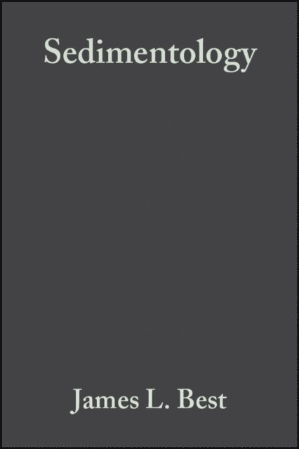 Peter Mozley, Ian Jarvis, C. R. Fielding, James L. Best - Sedimentology, E-bok