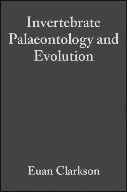 E. N. K. Clarkson - Invertebrate Palaeontology and Evolution, E-bok. Tillgänglighet: Lägg i varukorg