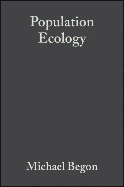 David J. Thompson, Martin Mortimer, Michael Begon - Population Ecology, E-bok
