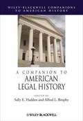 A Companion to American Legal History
