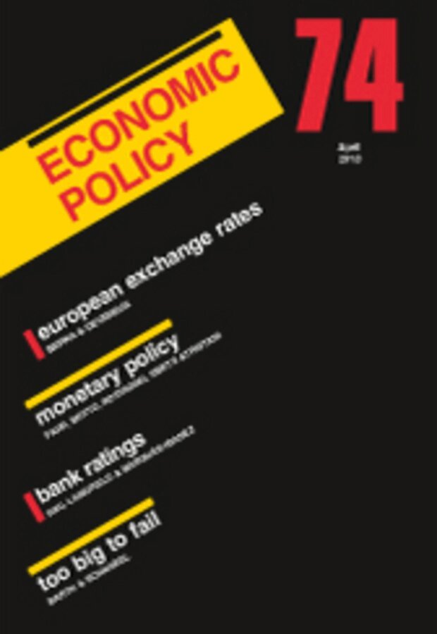 Georges De Menil, Richard Portes, Hans-Werner Sinn, Nicola Fuchs-Schündeln, Refet Gürkaynak, Tullio Jappelli, Philip Lane - Economic Policy 74, Häftad