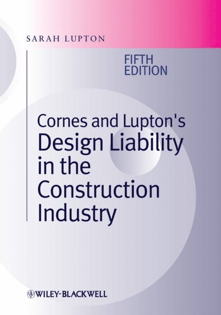 Sarah Lupton - Cornes and Lupton's Design Liability in the Construction Industry, E-bok. Tillgänglighet: Lägg i varukorg