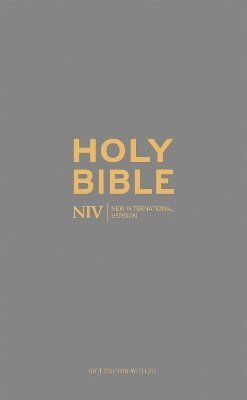 New International Version - NIV Pocket Charcoal Soft-tone Bible with Zip, Häftad