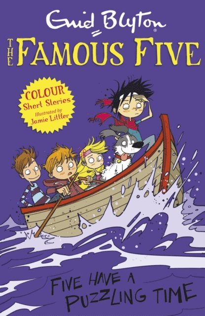 Enid Blyton - Famous Five Colour Short Stories: Five Have a Puzzling Time, E-bok