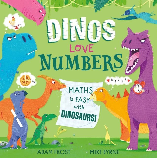 Adam Frost - Dinos Love Numbers, E-bok. Tillgänglighet: Lägg i varukorg