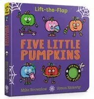 Mike Brownlow - Five Little Pumpkins, Kartonnage. Tillgänglighet: Kommande