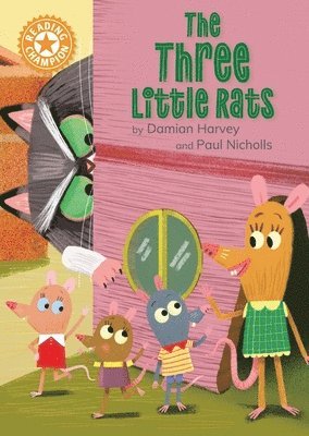 Damian Harvey - Reading Champion: The Three Little Rats, Inbunden
