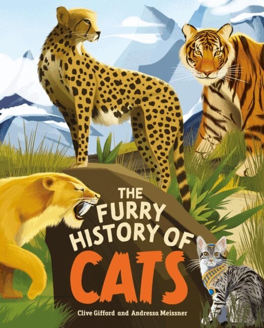 Clive Gifford - Furry History of Cats, E-bok
