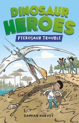 Damian Harvey - Dinosaur Heroes: Pterosaur Trouble, Häftad