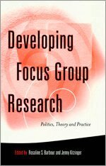 Rosaline S. Barbour, Jenny Kitzinger - Developing Focus Group Research, Övrigt