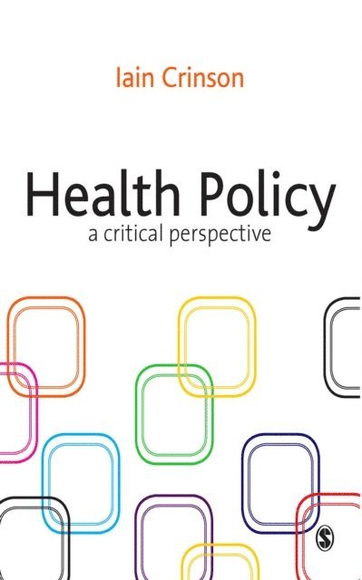 Iain Crinson - Health Policy, E-bok