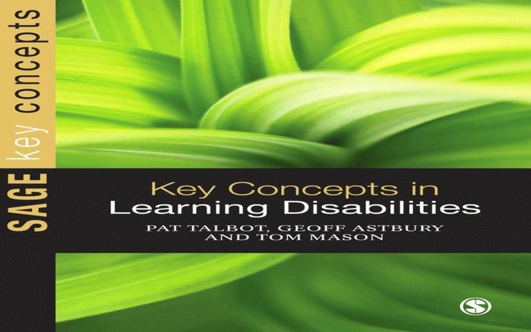 Tom Mason, Geoff Astbury, Pat Talbot - Key Concepts in Learning Disabilities, E-bok