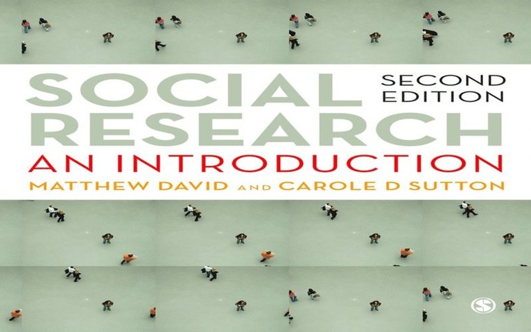 Carole D Sutton, Matthew David - Social Research, E-bok