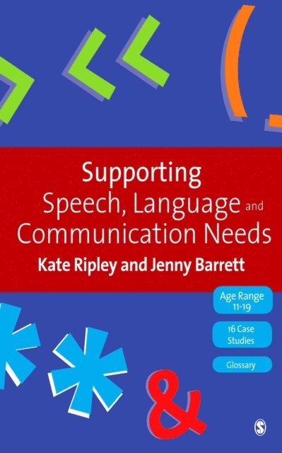 Jenny Barrett, Kate Ripley - Supporting Speech, Language & Communication Needs, E-bok