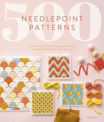 500 Needlepoint Patterns by AnaîS Hervé