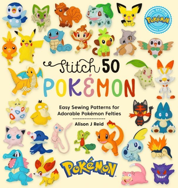 Alison J Reid - Stitch 50 Pokemon, E-bok